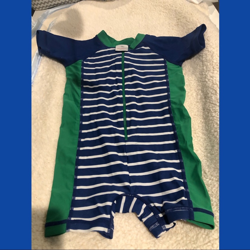 Boys Swim Suit. Hanna Andersson Brand.